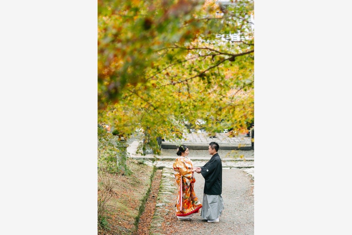 LARA LILYが撮影した写真のアルバム「結婚式前撮り(福岡県・秋月城)」