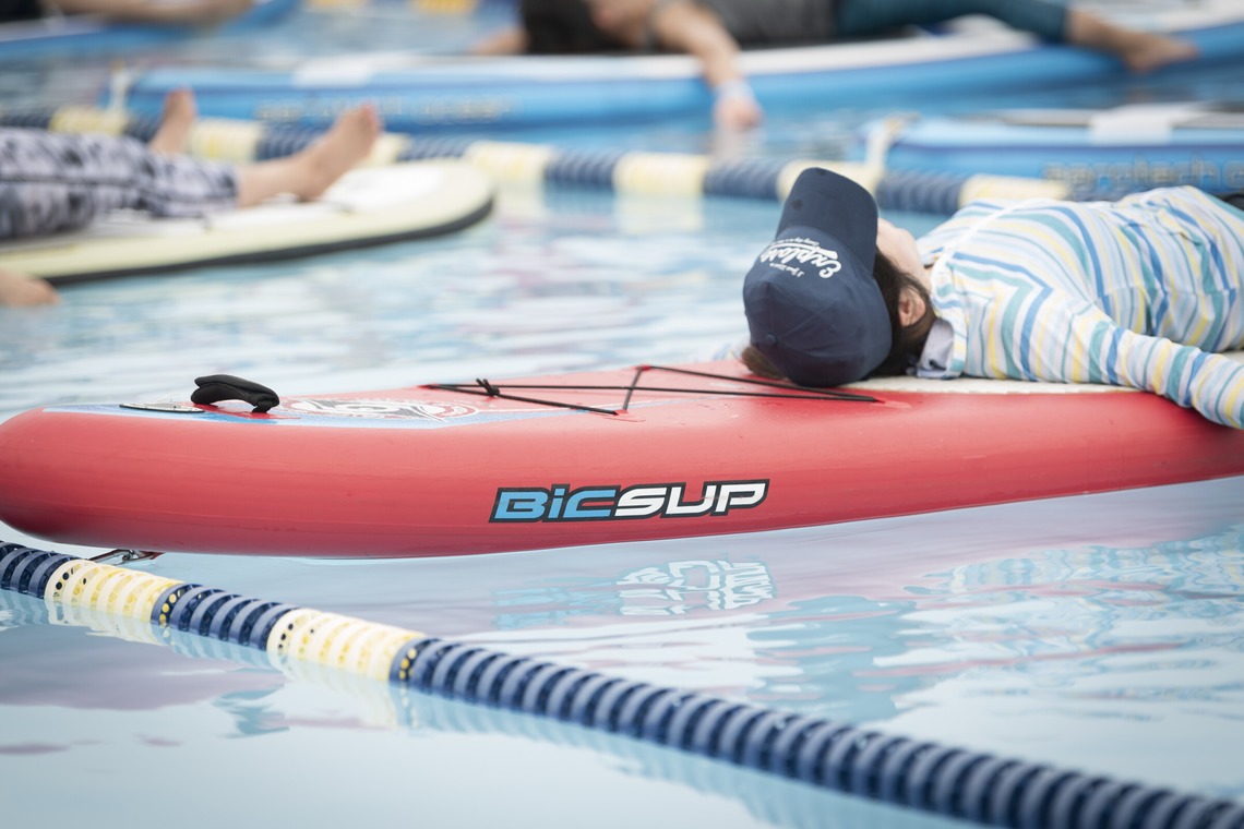 長濱崇が撮影した「サップヨガイベント/大磯ロングビーチ」の写真