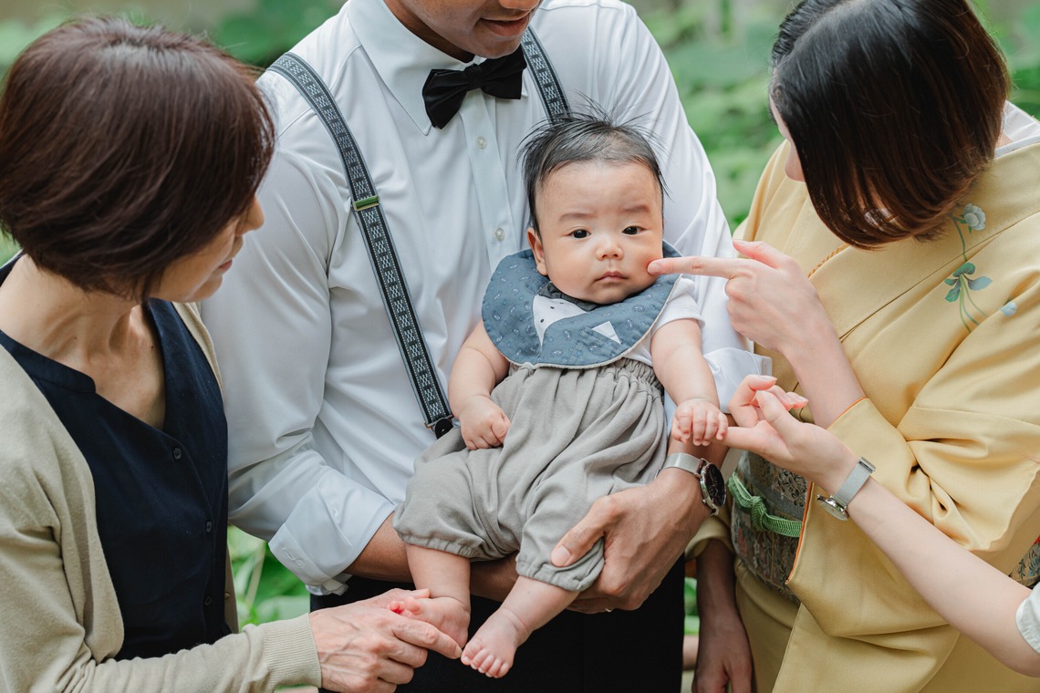 玉城　肇が出張撮影した家族写真(キッズ,ベビーフォト)などが写った「＃」の家族写真