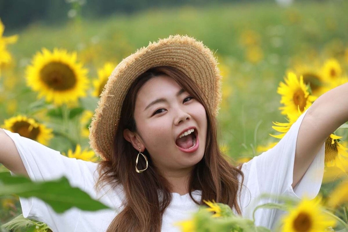 理 S PHOTOが撮影した「鼻高展望ひまわり畑」の写真