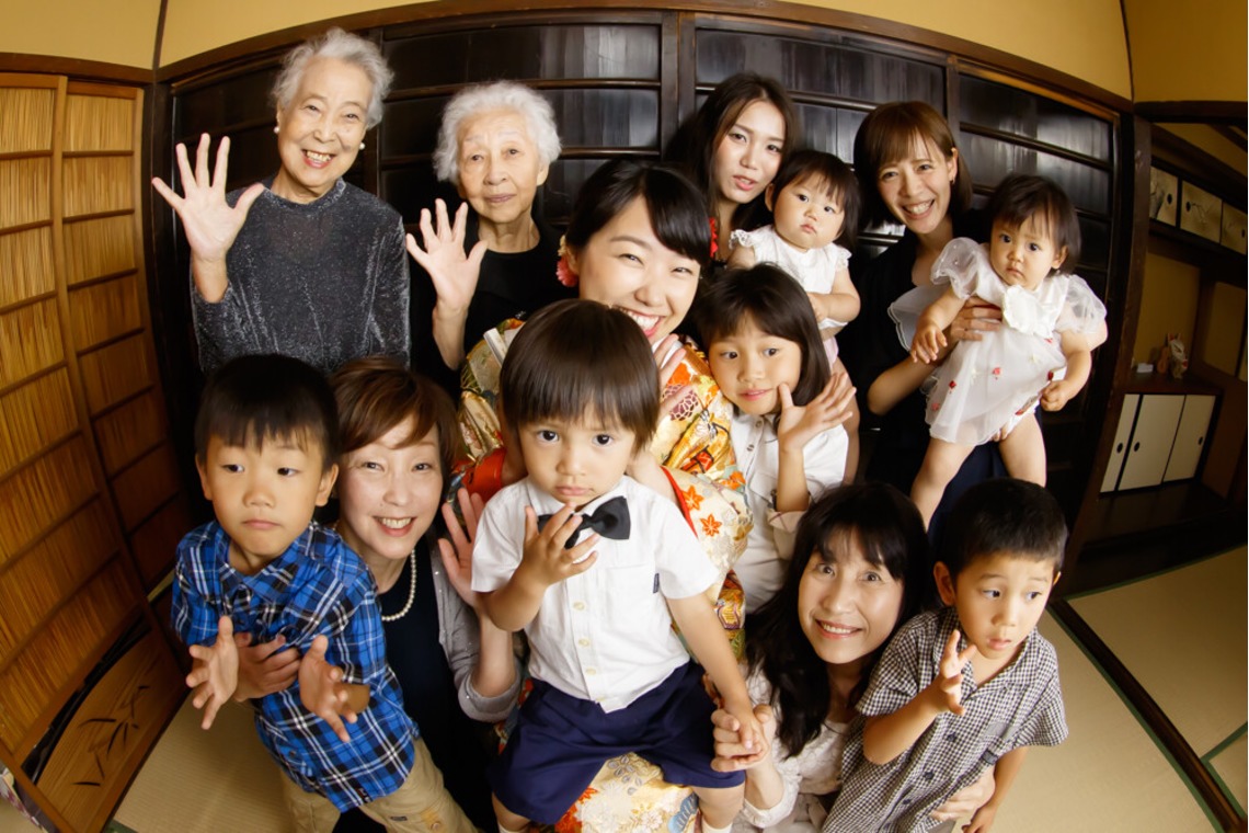 スマイルハンターが撮影した「楽しい集合写真」の写真