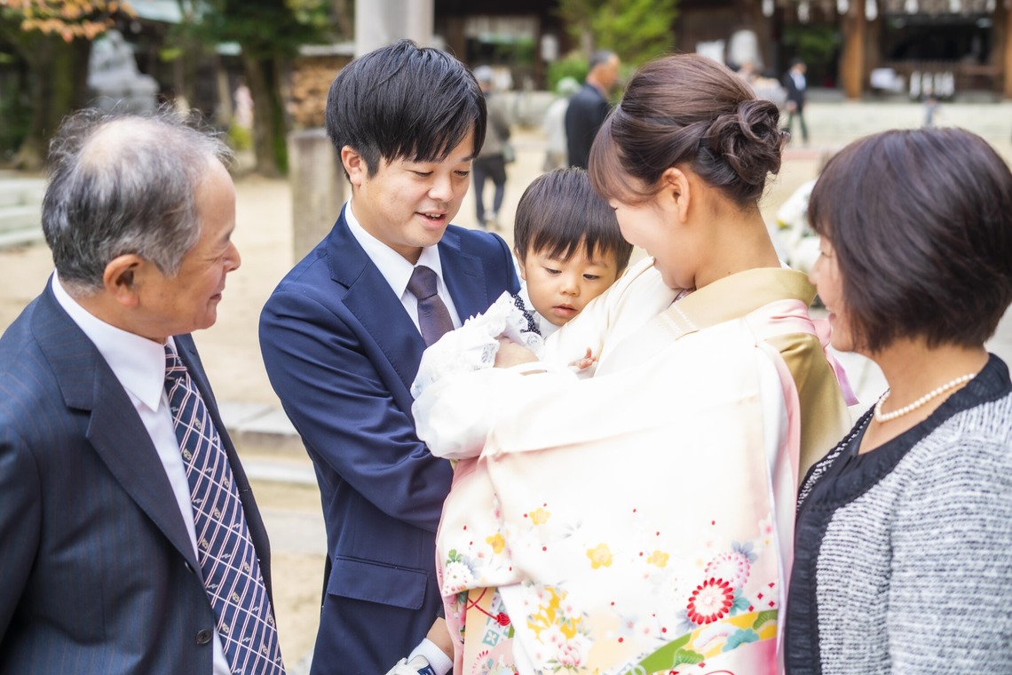 スタジオ11が撮影した「七五三のお参り案件」の写真