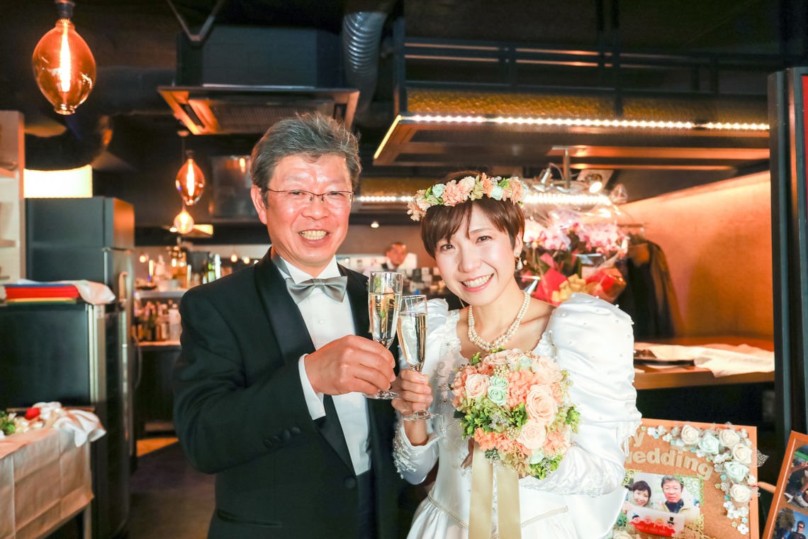 なかがわさとみが撮影した「レストランウエディング撮影＠千葉市中央区」の写真