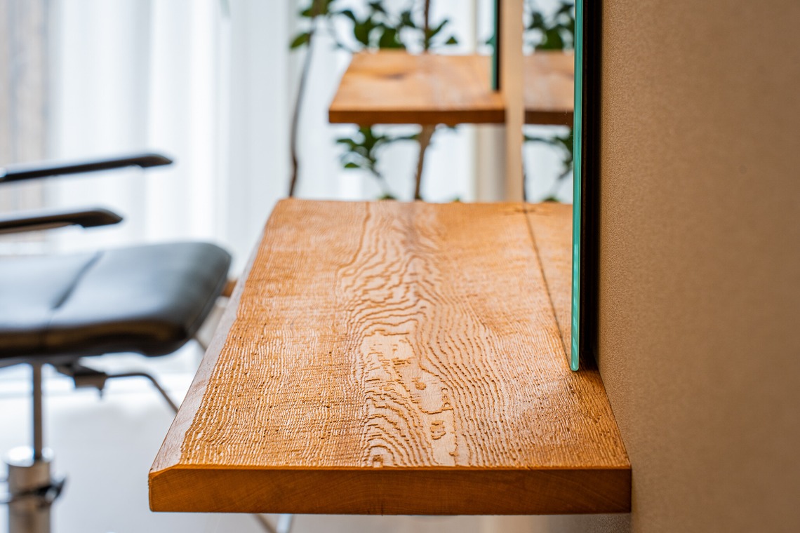 JJ&Co.が撮影した「福岡県　工務店　施工事例　美容室　内装」の写真