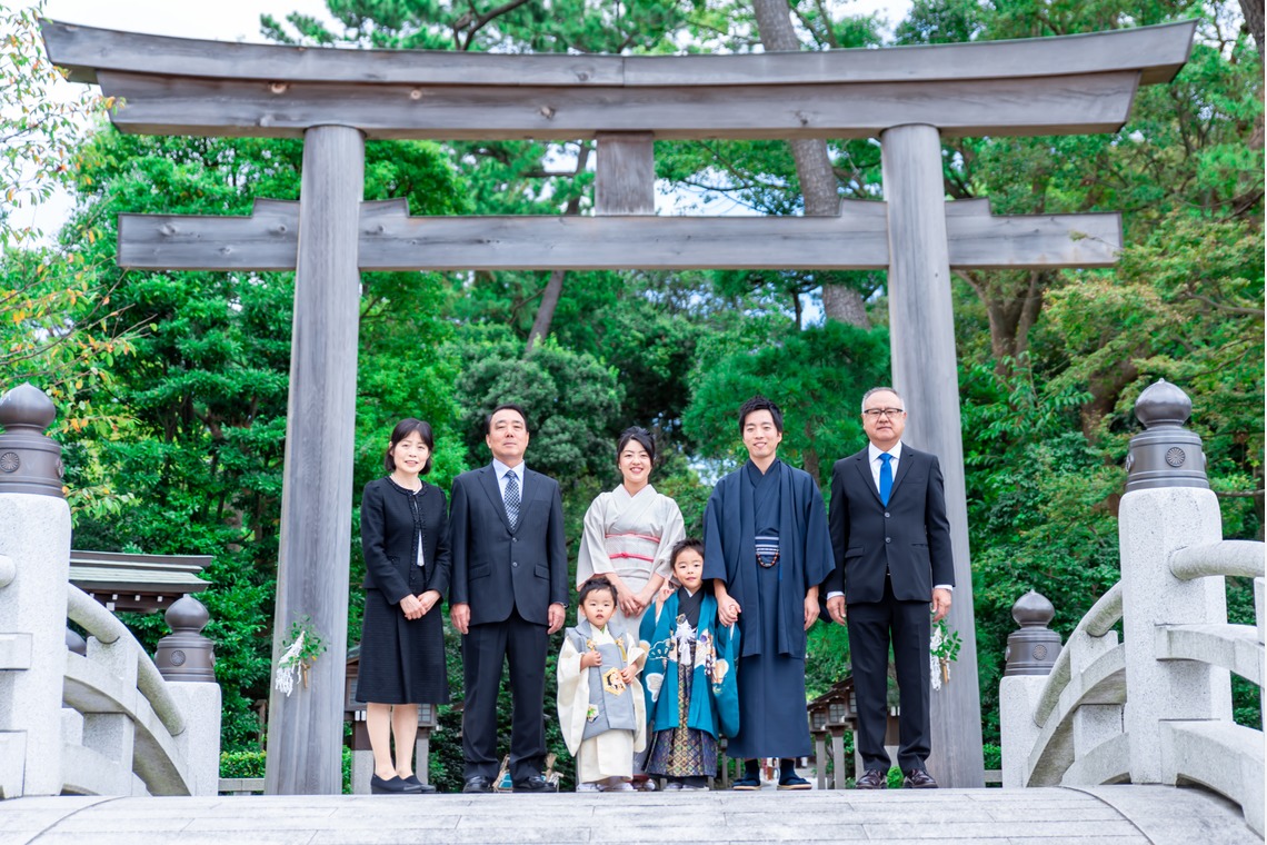 サキヤマ リエが撮影した写真のアルバム「5歳男の子・笑顔いっぱい七五三＠寒川神社」