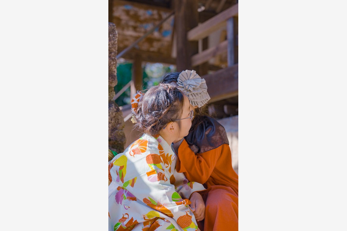 心綴フィルムが撮影した「七五三①」の写真