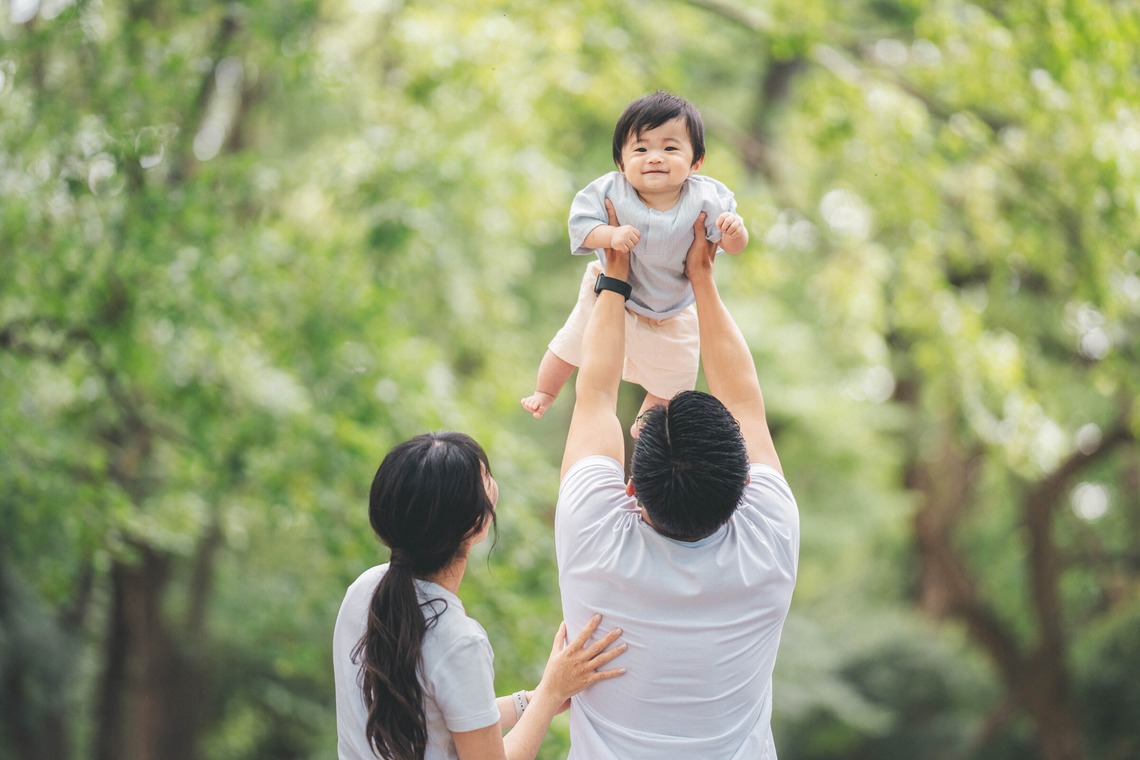 大久保佑華が撮影した「ファミリーフォト」の写真