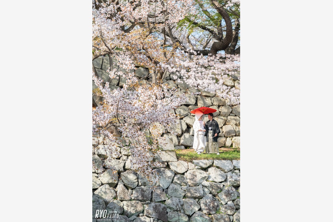 山口　竜が撮影した「ウエディング前撮り」の写真