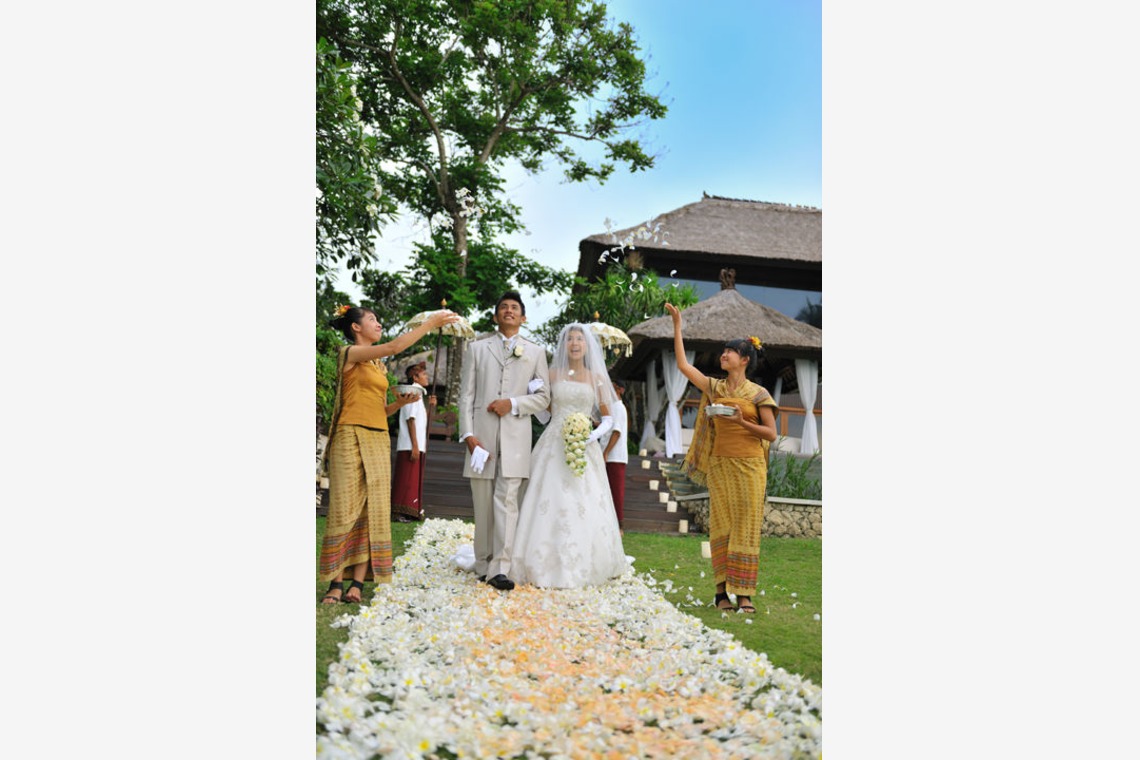 今林 浩一が撮影した「バリウェディング」の写真