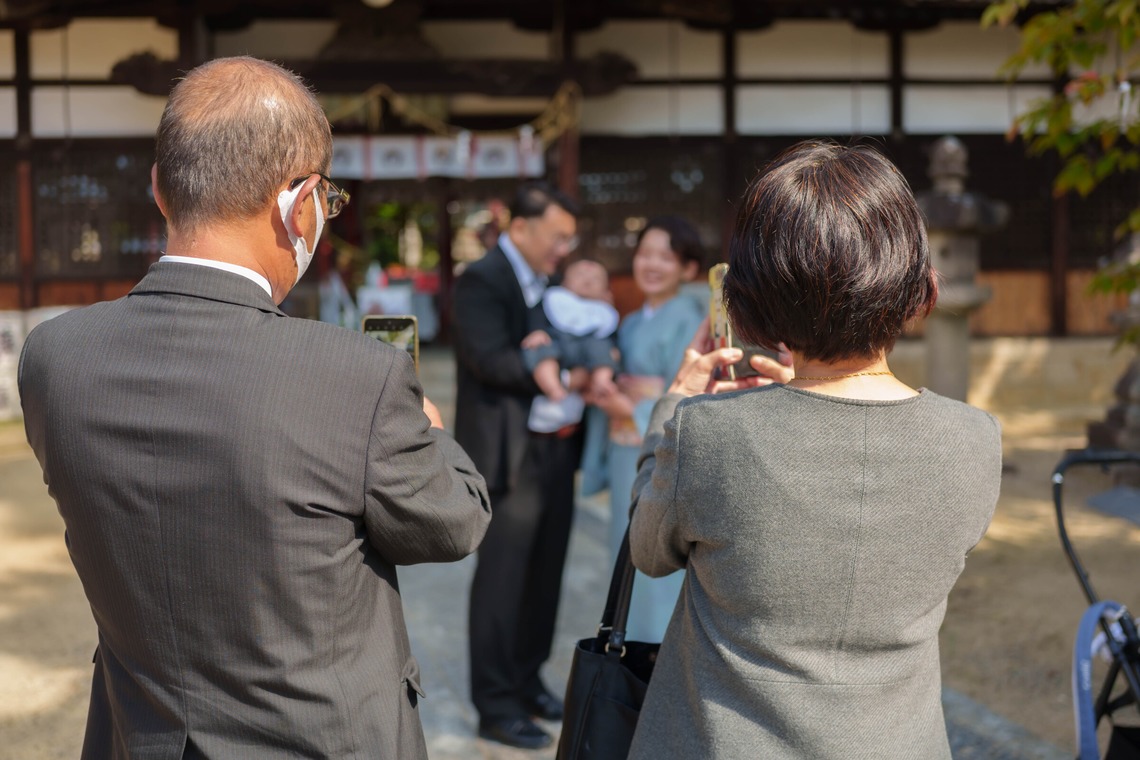 山田由佳が撮影した写真のアルバム「お宮参り」