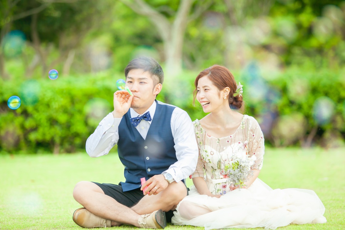 ゾクが撮影した「ウェディング前撮りイメージカット」の写真