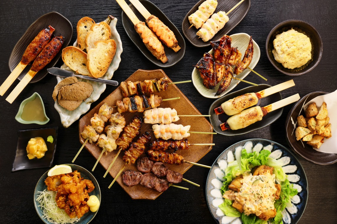 森安　照が撮影した「焼き鳥屋さん」の写真