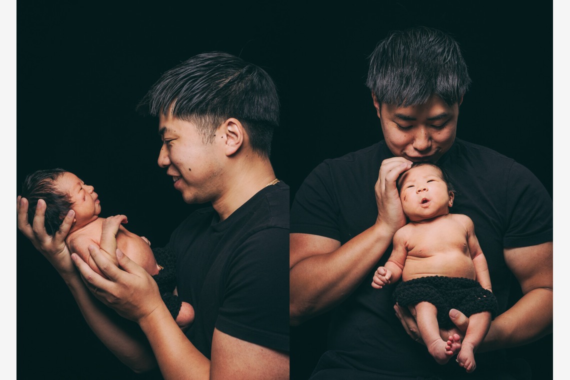 松井シンジが撮影した写真のアルバム「ニューボーンフォト」