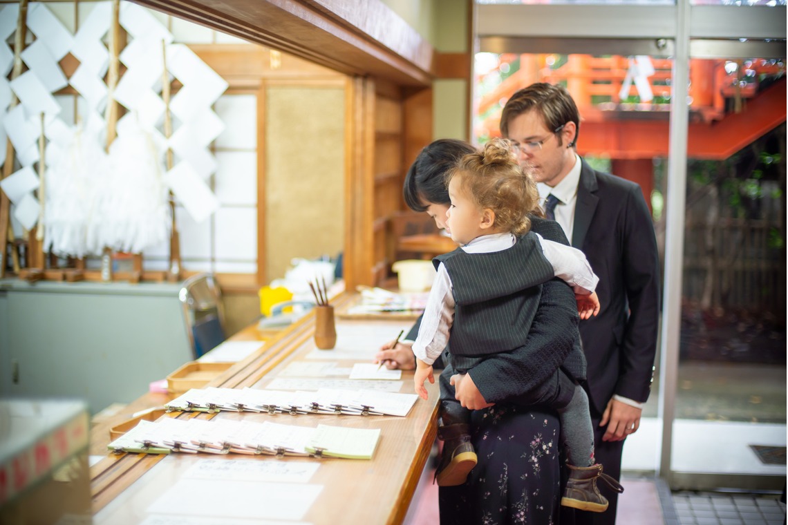 竹部 祐樹が出張撮影した家族写真(キッズ,ベビーフォト)などが写った「七五三＠佐世保[宮地嶽神社]」の家族写真