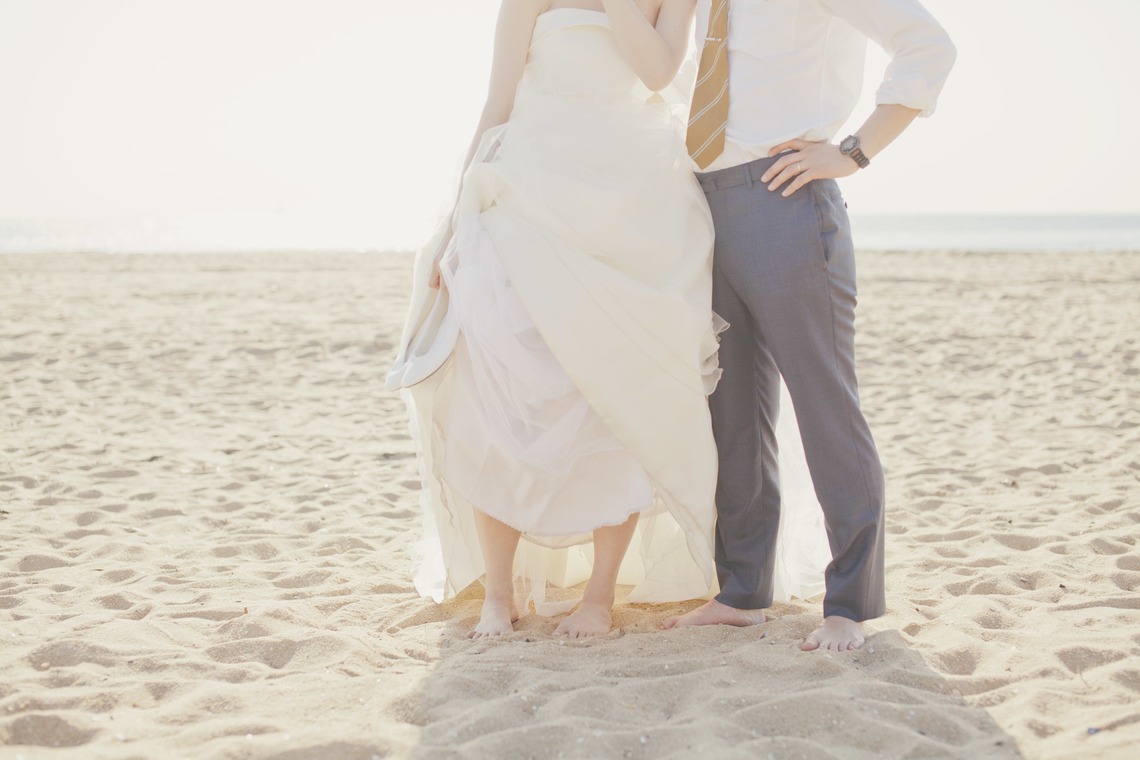 Rina Smile Photography（Rina Kakioka Kusters）が撮影した「海外ウェディング@Brighton Beach, Melbourne」の写真