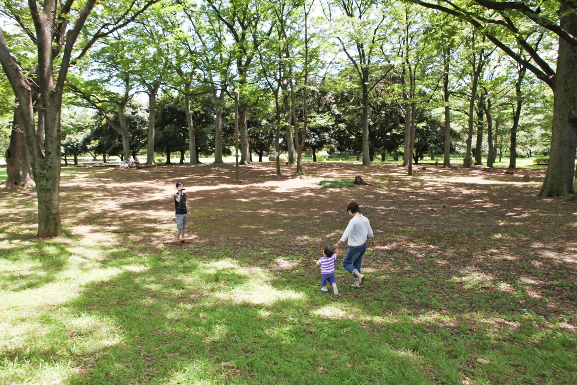 村田わかな広告写真が撮影した家族写真の出張撮影のアルバム「代々木公園」