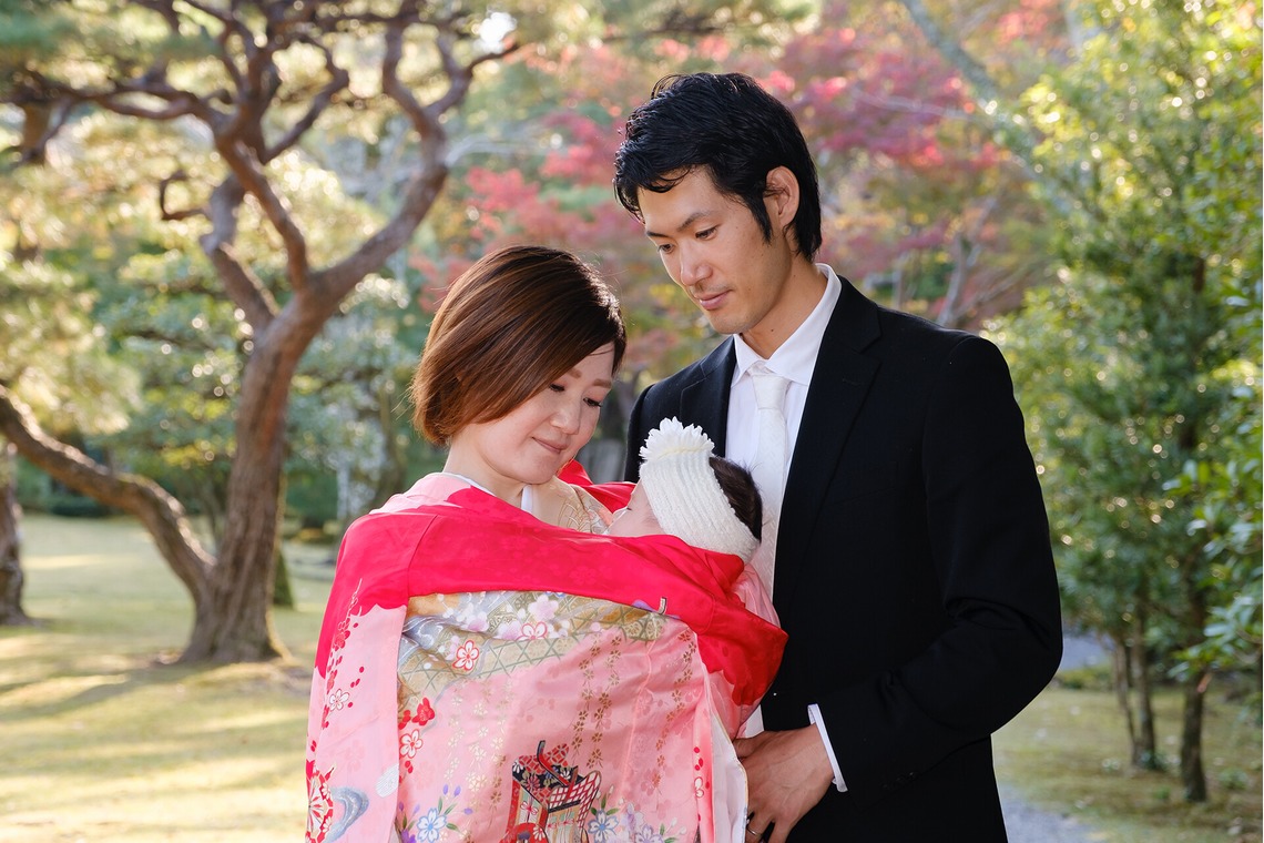 高夏写真店が撮影した「百日参りの撮影」の写真