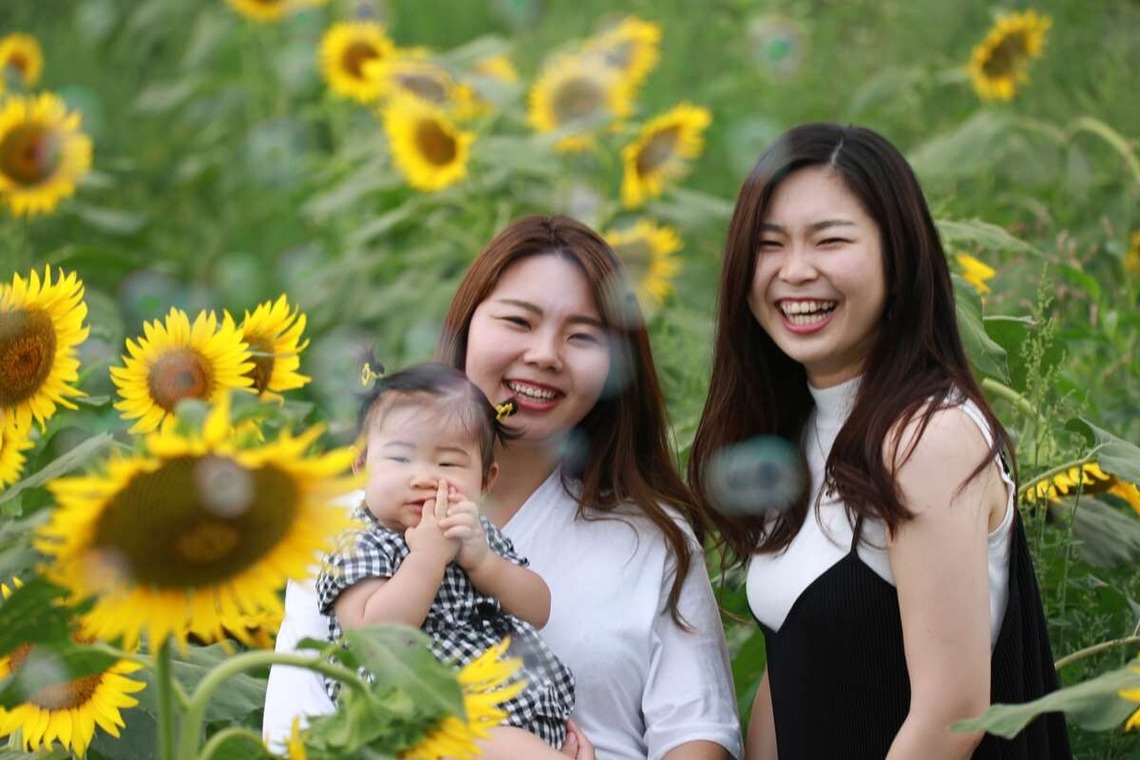 理 S PHOTOが撮影した「鼻高展望ひまわり畑」の写真