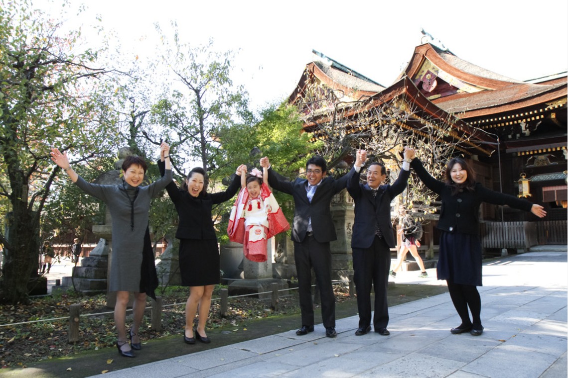 スマイルハンターが撮影した「七五三ロケーション撮影」の写真