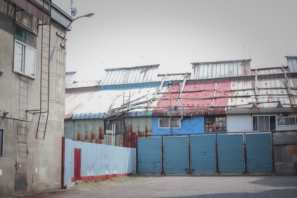 芳賀 翔大が撮影した「コロナ禍の商店街」の写真