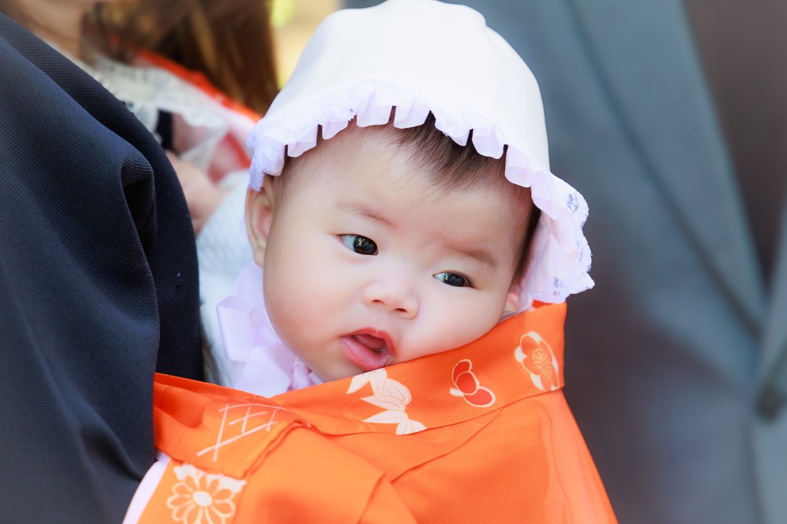 真方　祥が撮影した「お宮参り・お食い初め写真」の写真