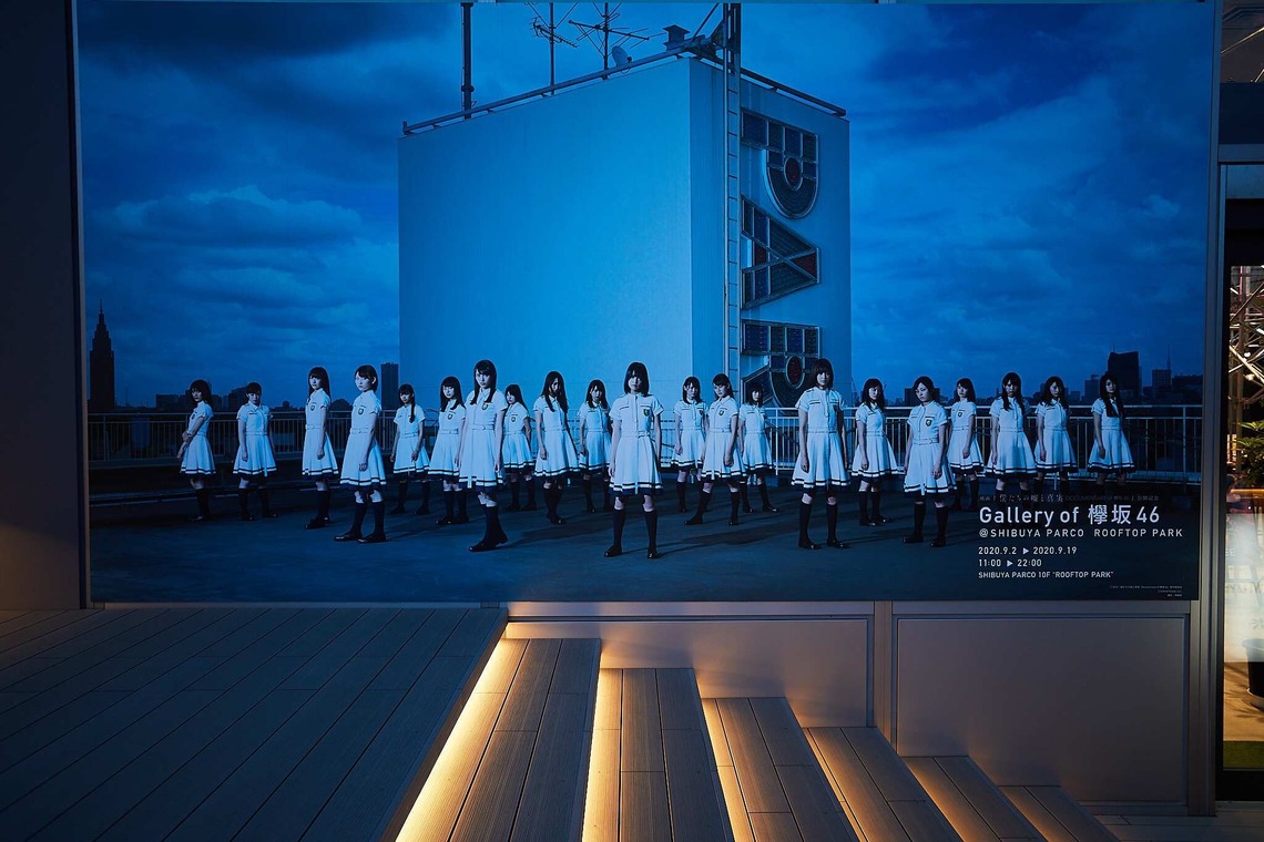 稲葉幸辰が撮影した写真のアルバム「夜空に輝く欅坂46」