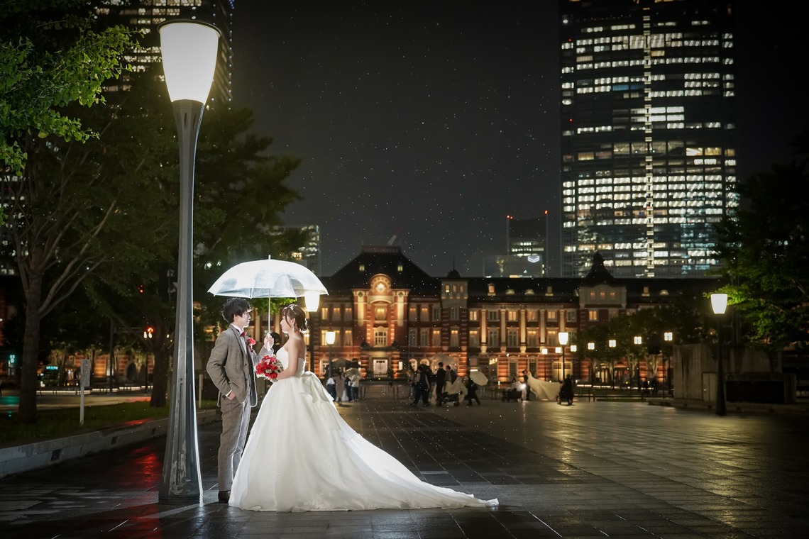 スタジオ　まるが撮影した写真のアルバム「東京駅・和田倉門でのウエディングフォト」