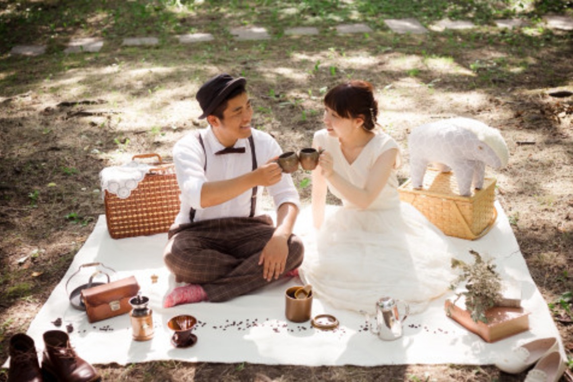 富岡 そよぎが撮影した写真のアルバム「森でのウェディング撮影❁」