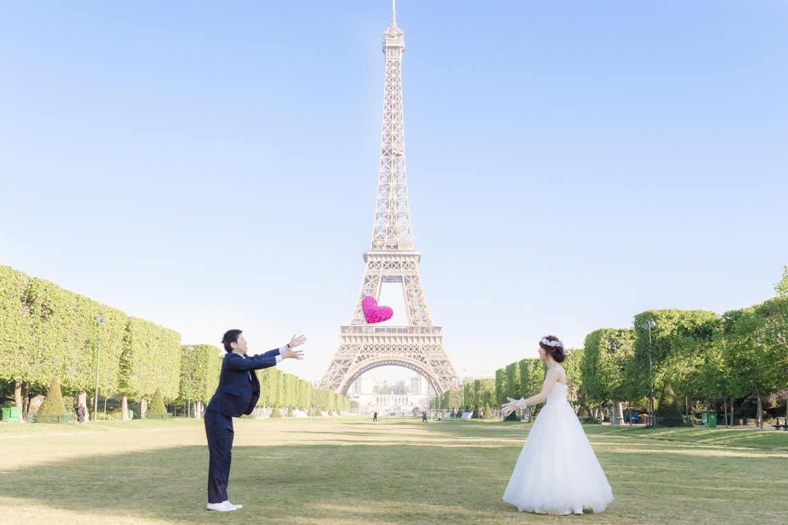 24to Produceが撮影した「パリでのフォトウェディング」の写真