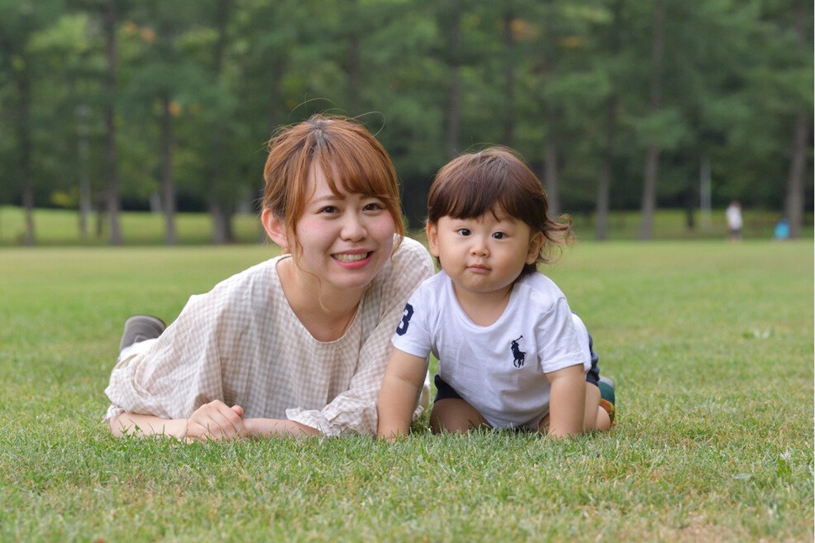 須貝フォトサービスが撮影した「家族写真」の写真