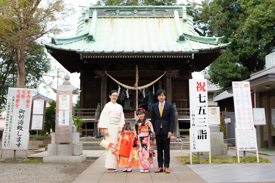 T.Matsumuraが撮影したエンゲージメントフォトのアルバム「七五三＠篠原八幡神社」