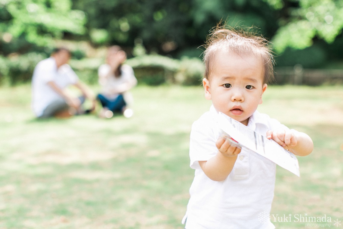 Yuki Shimada Photographyが撮影した「1歳お誕生日フォト・ファミリーフォト北の丸公園」の写真