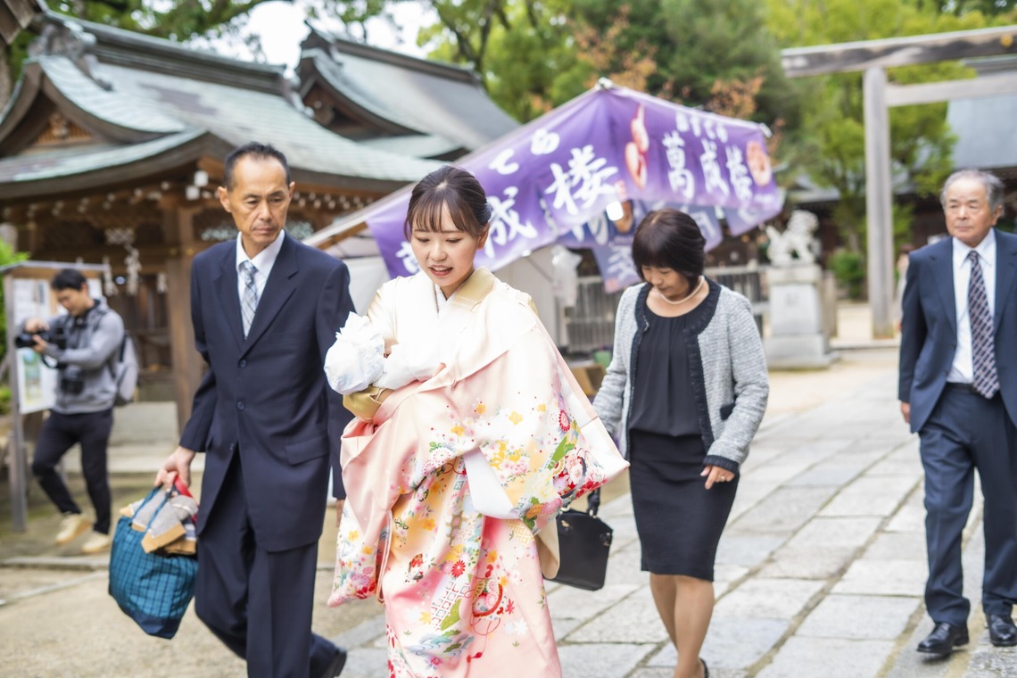 スタジオ11が撮影した「七五三のお参り案件」の写真