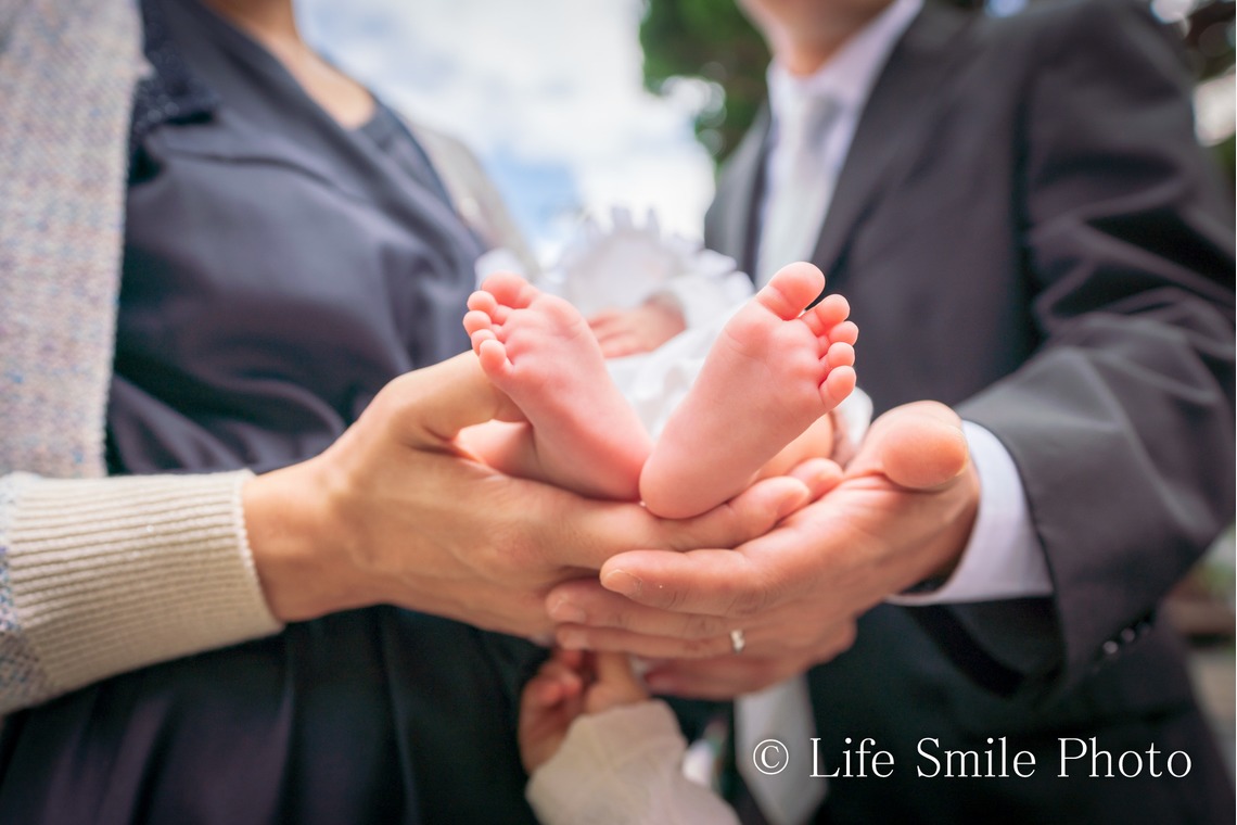 川口 武志(Life Smile Photo)が撮影した「お宮参り撮影＠元祇園　梛神社」の写真