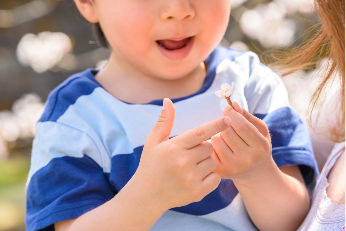 Lightgraphyが撮影した「桜の季節の親子フォト」の写真