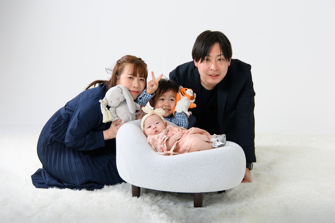 北野隼人が撮影した「お宮参り（スタジオ撮影）」の写真