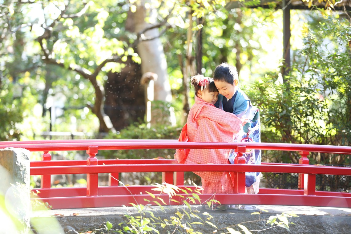 出張撮影HUG TIMEが撮影した「七五三記念撮影＠世田谷八幡宮・東京」の写真