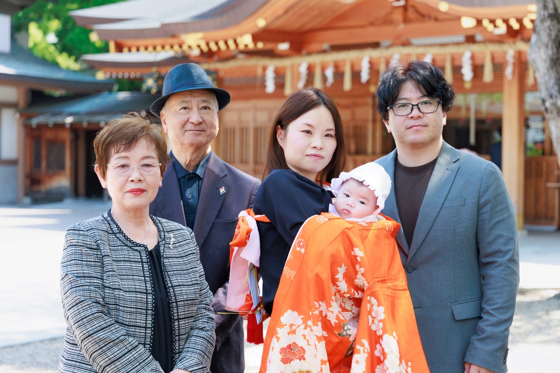 真方　祥が撮影した「お宮参り・お食い初め写真」の写真