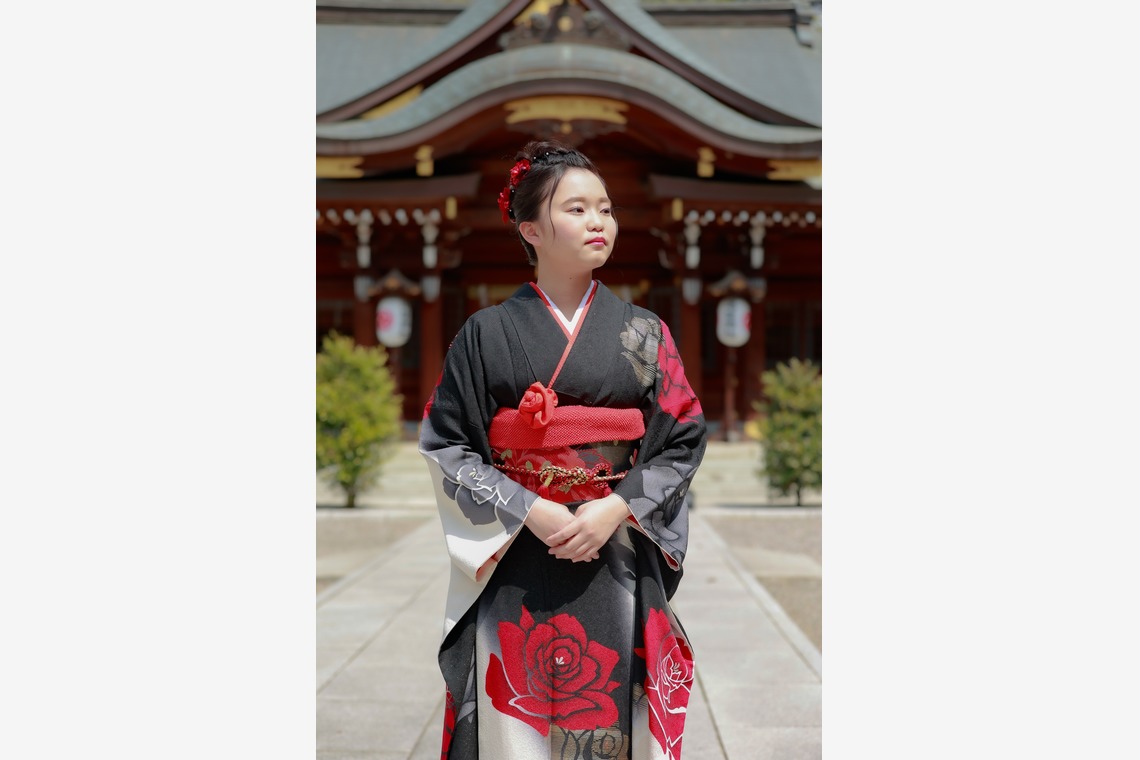 黒澤正彦が撮影した成人式撮影のアルバム「成人式前撮り撮影（群馬県高崎市　進雄神社　４月撮影）」