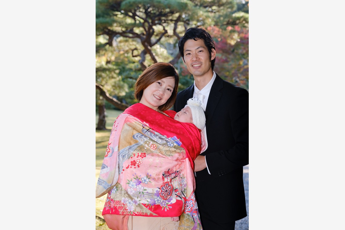 高夏写真店が撮影した「百日参りの撮影」の写真