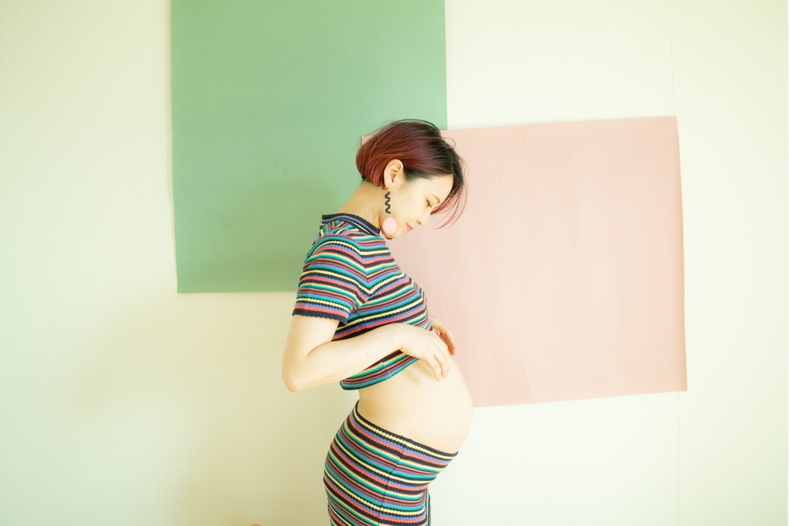 ヨシダミクが撮影した「マタニティフォト」の写真