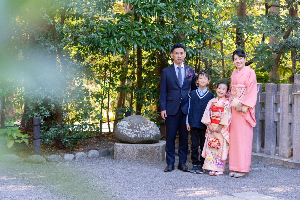 萩原　蔵志が撮影した「七五三のロケ撮影」の写真