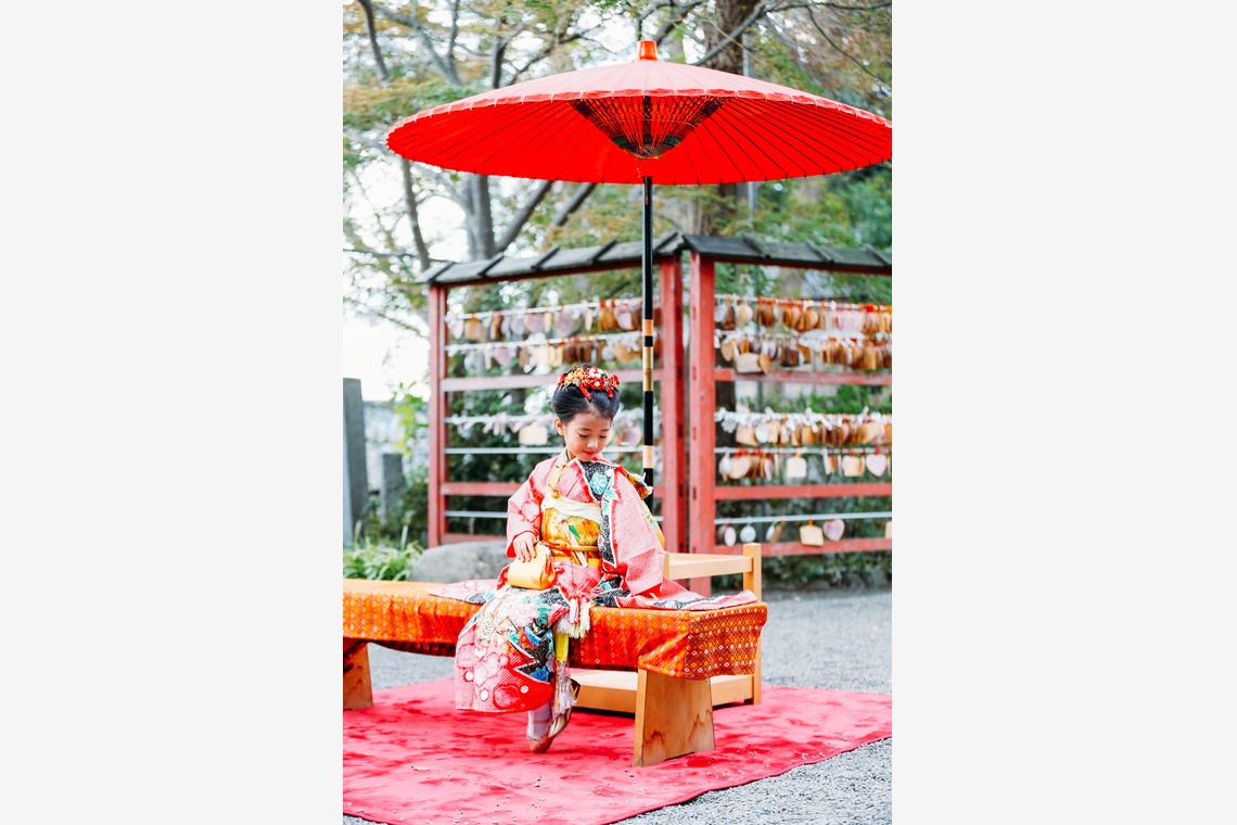 出張撮影HUG TIMEが撮影した「七五三お詣り撮影〜多摩浅間神社〜」の写真