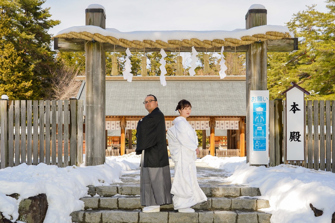 スタジオ　まるが撮影した「結婚式出張撮影（和装）」の写真