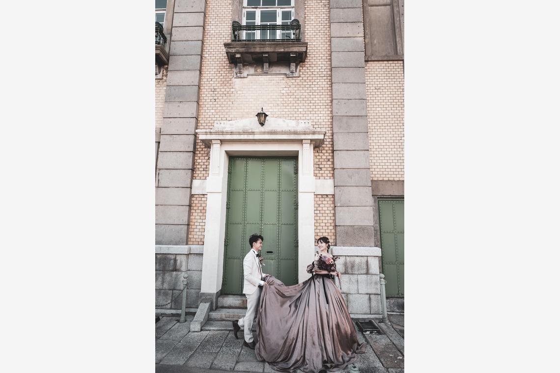 Studio IKKENが撮影した「ドレス前撮り」の写真