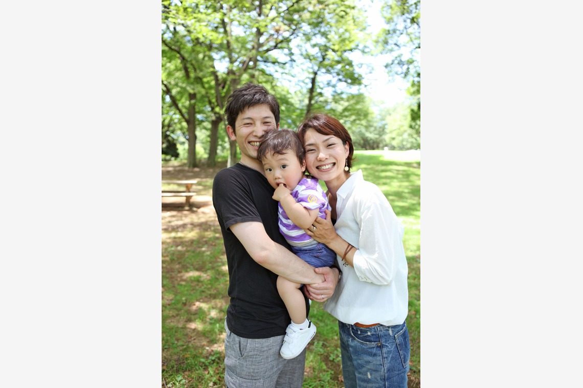 村田わかな広告写真が撮影した家族写真の出張撮影のアルバム「代々木公園」