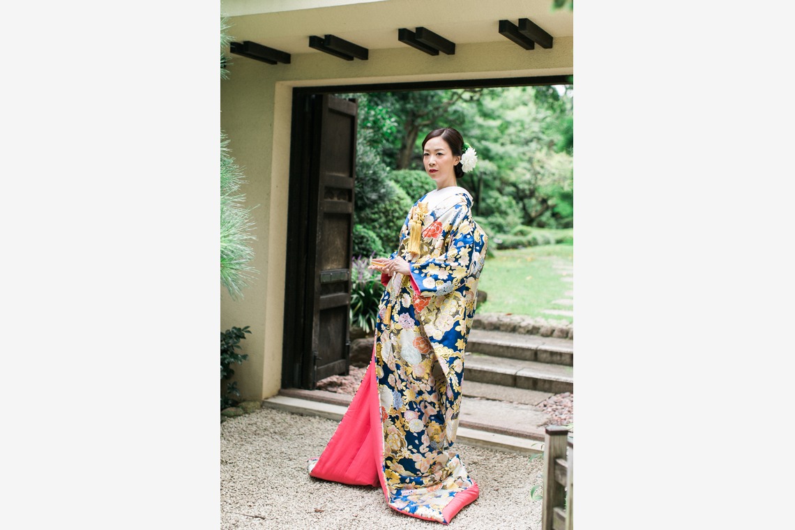 Photo of Japan pre wedding kimono taken by Yuki Shimada Photography