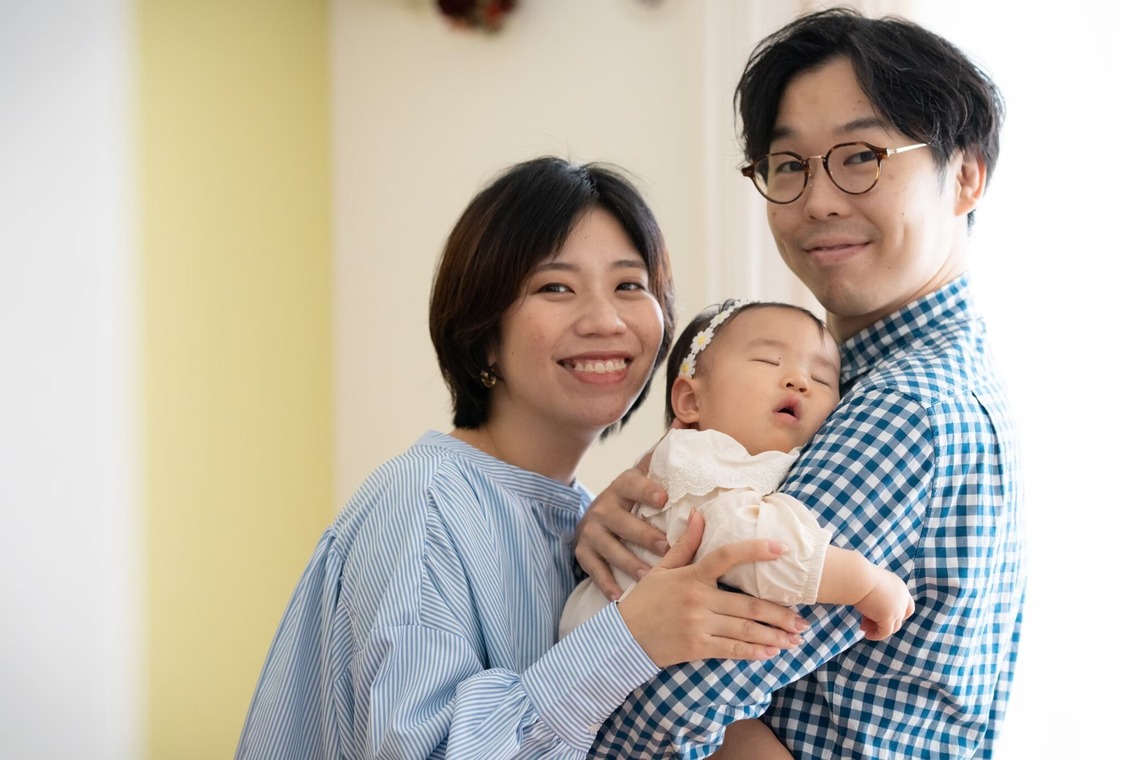 株式会社VISTA / VISTA Photographyが出張撮影した家族写真(キッズ,ベビーフォト)などが写った「ファミリーフォト」の家族写真