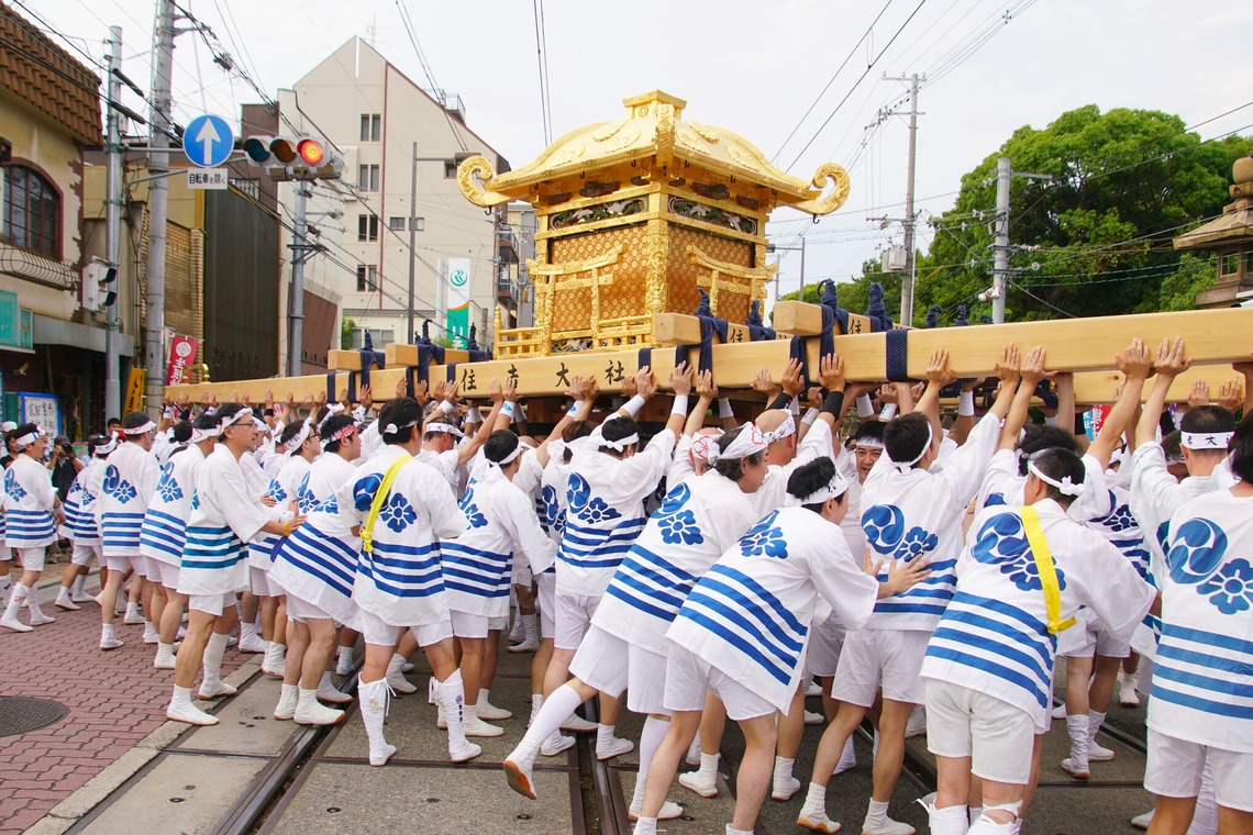 河野慈圓が撮影した「イベント撮影　住吉大社御輿渡御」の写真