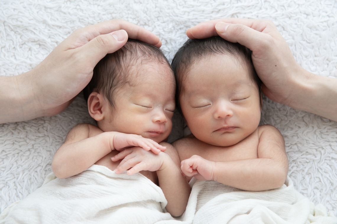 photo booが撮影した「ニューボーンフォト」の写真